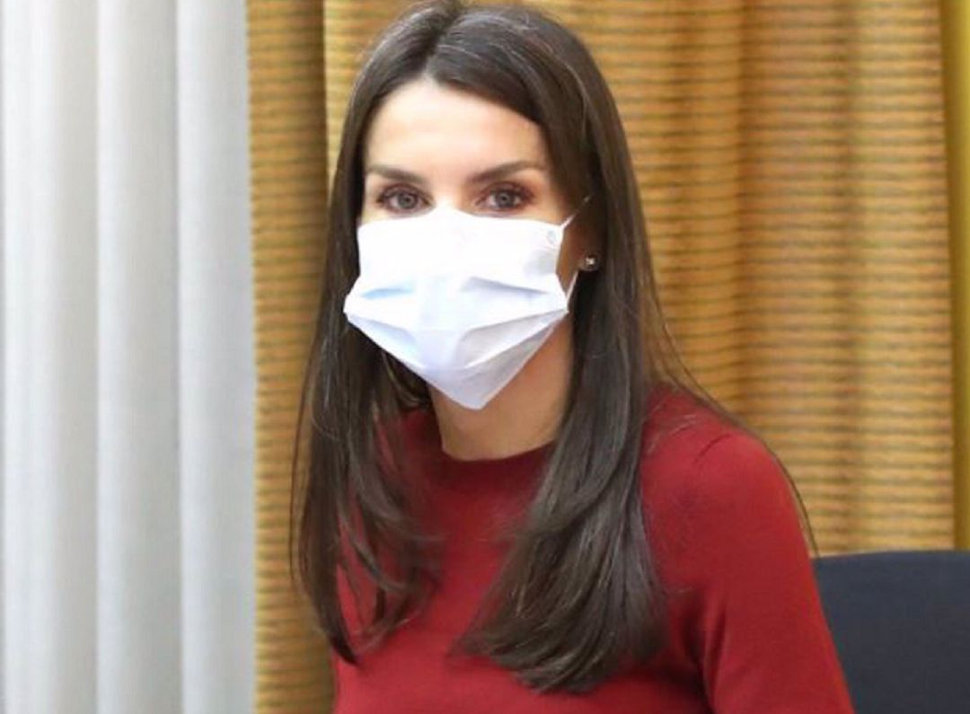 La Reina Letizia durante una jornada de trabajo del Real Patronato sobre Discapacidad, en Madrid, (España), a 10 de noviembre de 2020 La Reina Letizia durante una jornada de trabajo del Real Patronato sobre Discapacidad, en Madrid, (España), a 10 de noviembre de 2020