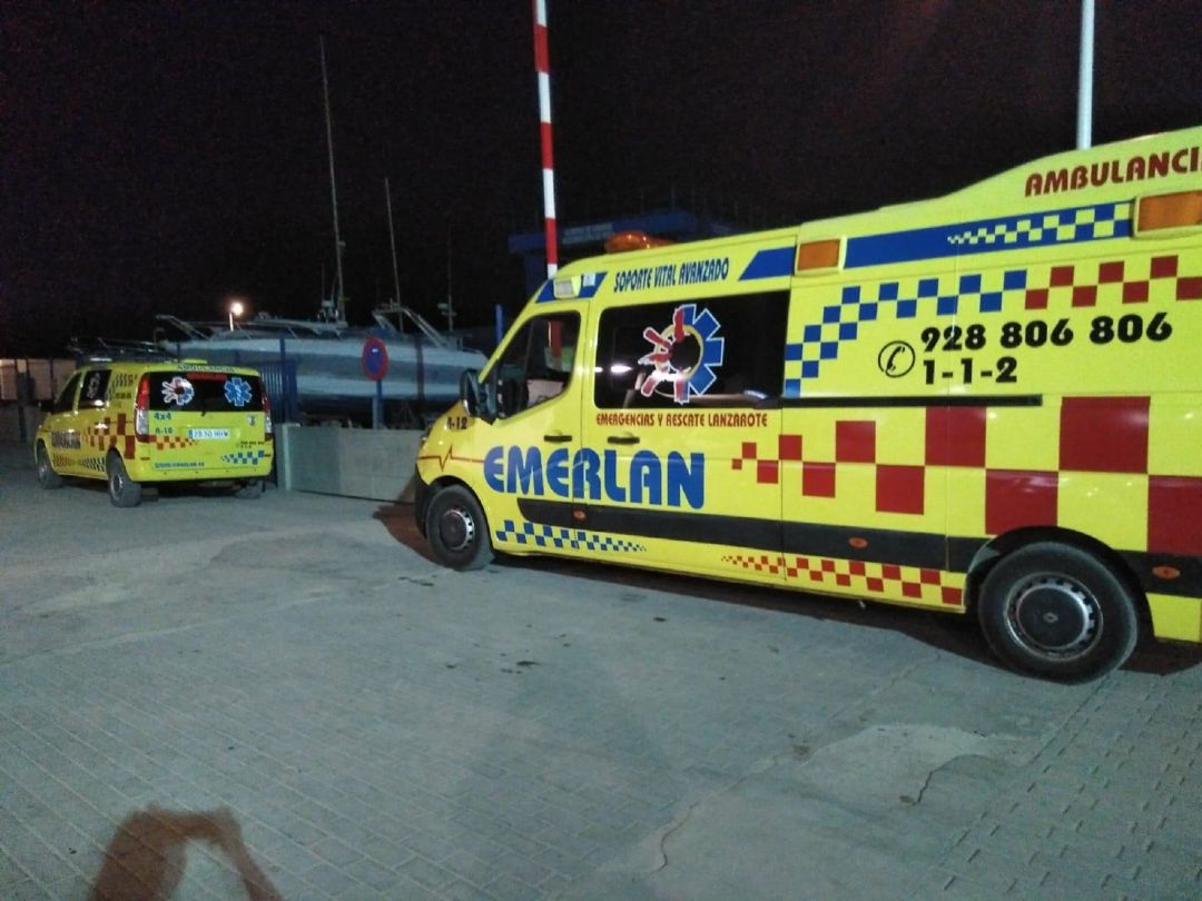 Imagen de archivo de voluntarios de la ONG Emergencias Lanzarote (EMERLAN). Imagen de archivo de voluntarios de la ONG Emergencias Lanzarote (EMERLAN).