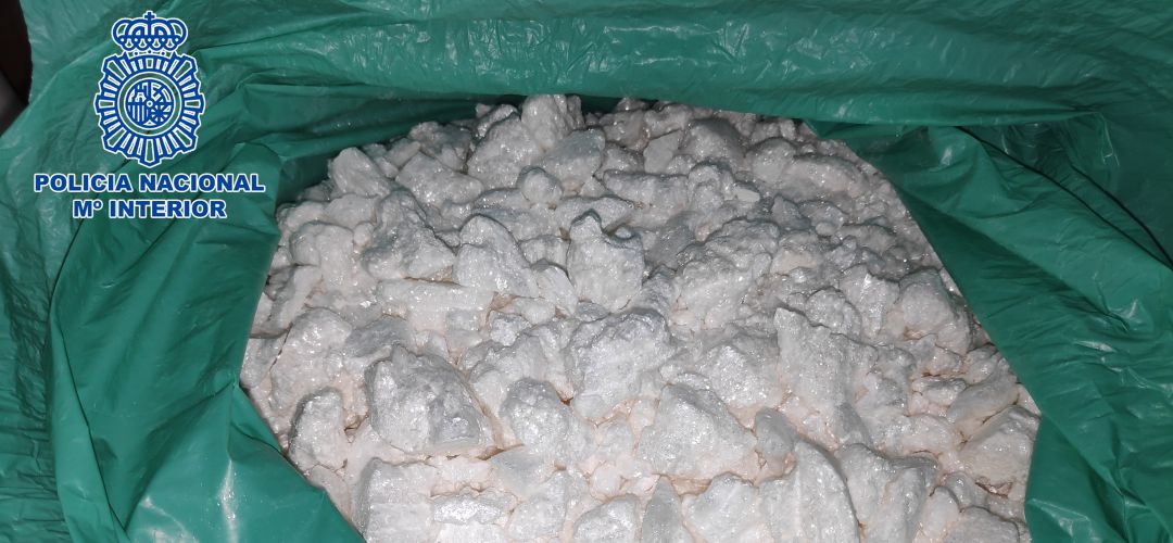 Parte de la droga incautada Parte de la droga incautada