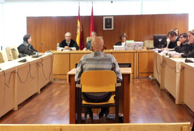 Pedro Luis Gallego durante el juicio en la Audiencia de Madrid Pedro Luis Gallego durante el juicio en la Audiencia de Madrid