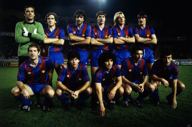 El Barcelona de Diego Maradona. El Barcelona de Diego Maradona.