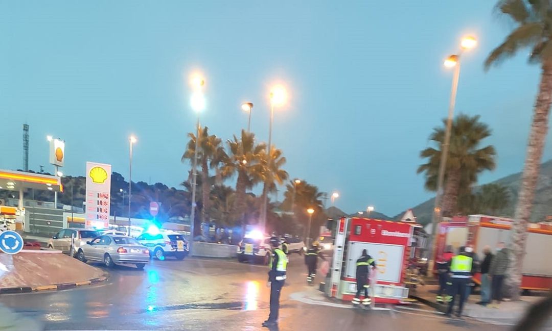 Accidente de un camión de bomberos Accidente de un camión de bomberos
