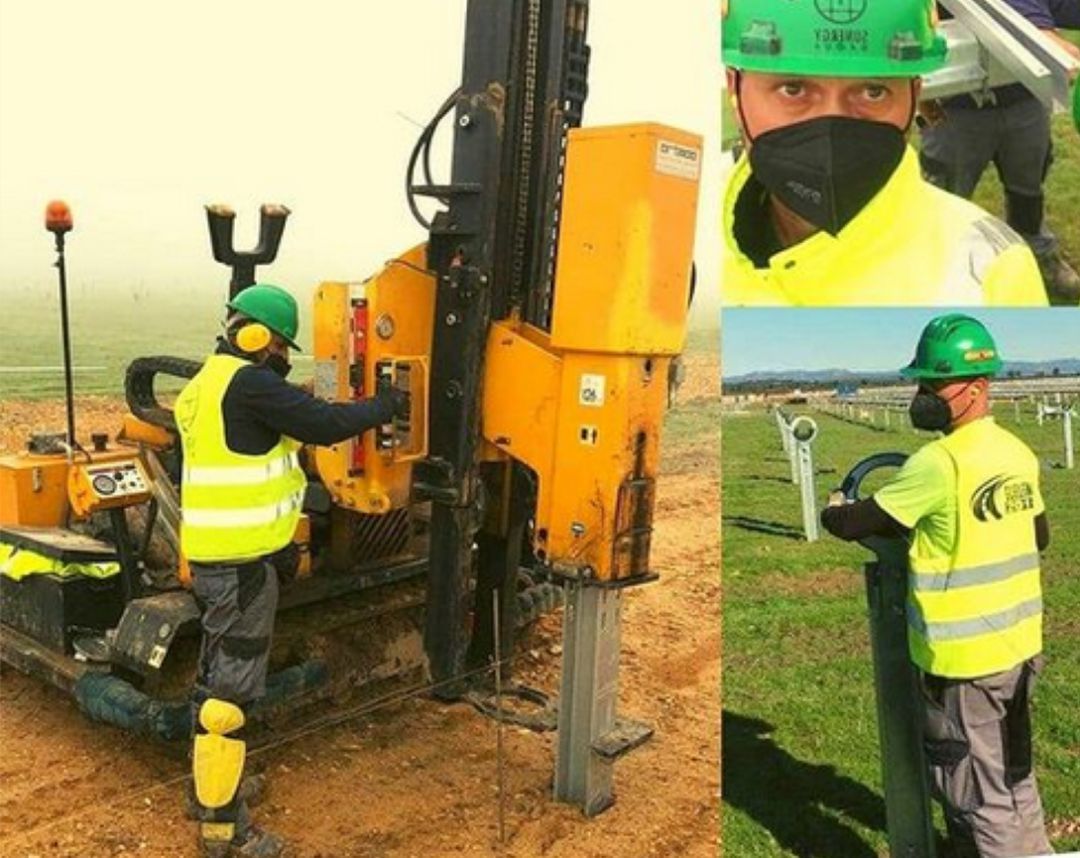 Trabajadores de Sunergy Group. Trabajadores de Sunergy Group.