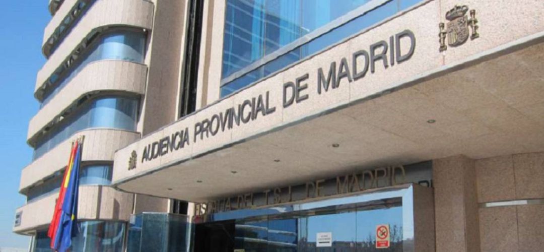 Fachada de la Audiencia Provincial de Madrid Fachada de la Audiencia Provincial de Madrid