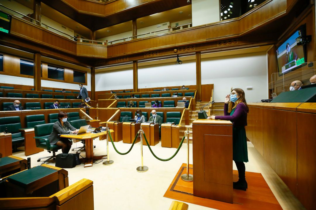 Pleno del Parlamento vasco Pleno del Parlamento vasco