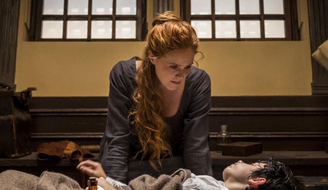 La actriz María Castro interpreta el papel de Isabel Zendal en la película '22 ángeles'. La actriz María Castro interpreta el papel de Isabel Zendal en la película '22 ángeles'.