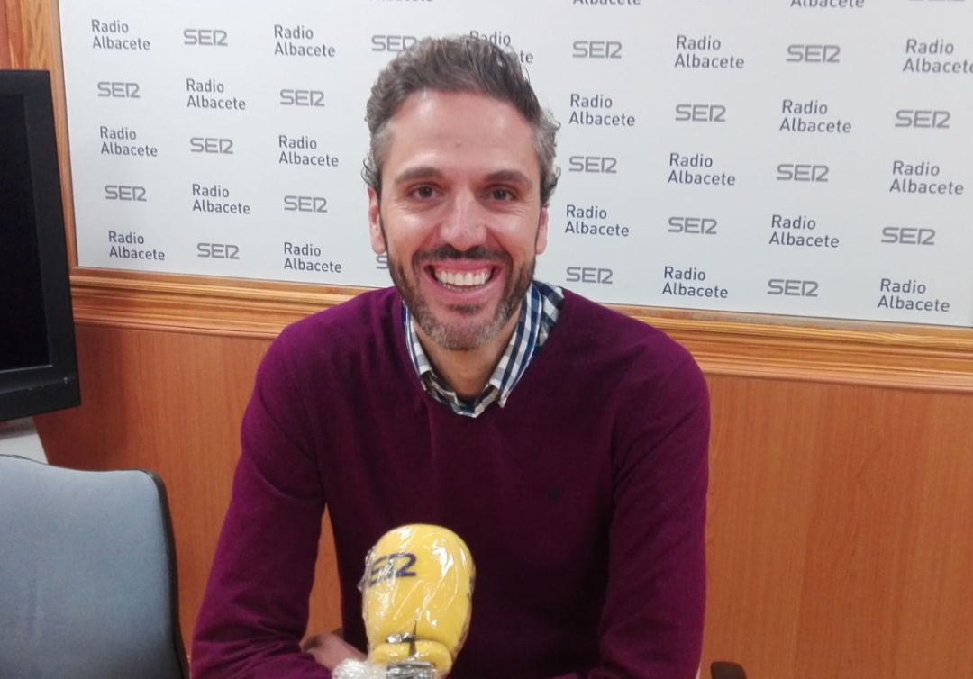 Justo Sarrión, en Radio Albacete Justo Sarrión, en Radio Albacete