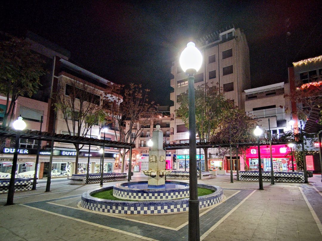 Mejora iluminación Plaza Sagasta Elda Mejora iluminación Plaza Sagasta Elda