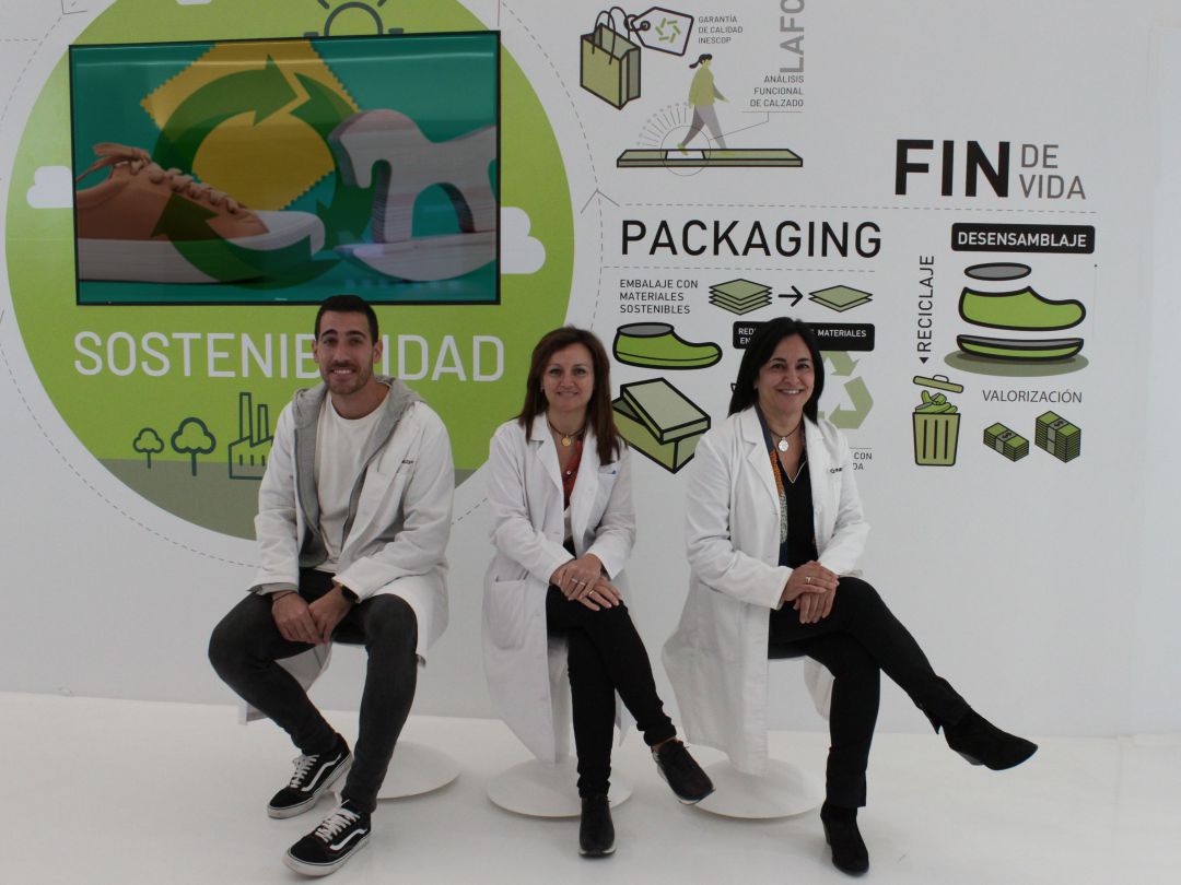 Técnicos del proyecto en Inescop Técnicos del proyecto en Inescop