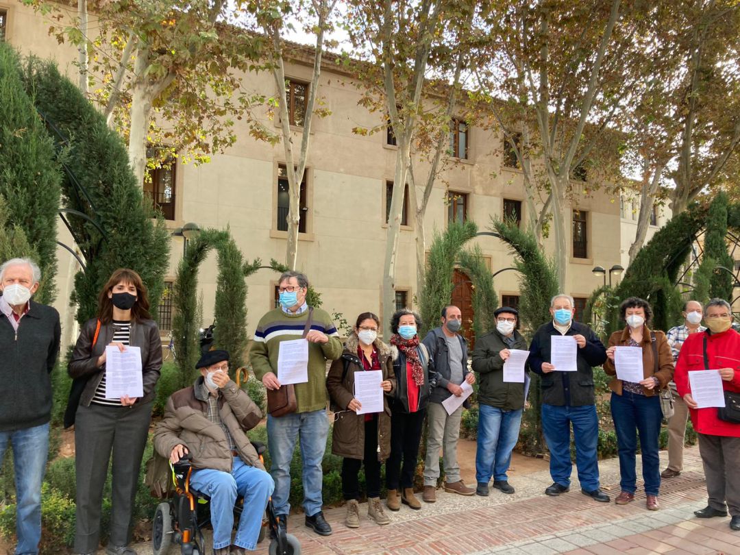 Algunos de los firmantes del manifiesto Algunos de los firmantes del manifiesto