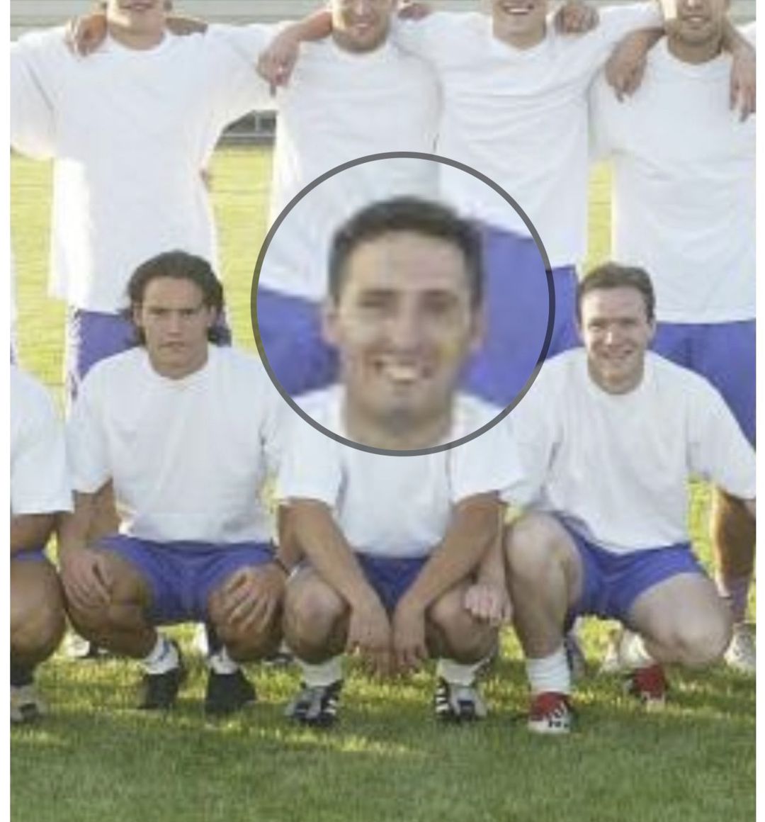 Imagen del ex jugador fallecido anoche Imagen del ex jugador fallecido anoche