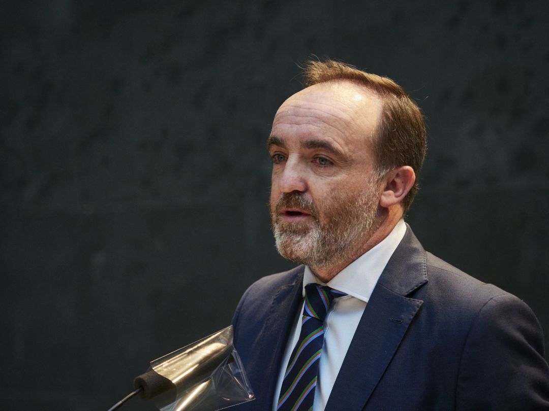 El presidente de UPN y portavoz de Navarra Suma, Javier Esparza El presidente de UPN y portavoz de Navarra Suma, Javier Esparza