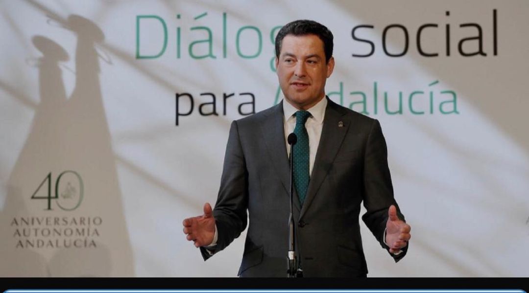 Intervención del presidente andaluz, Juan Manuel Moreno Bonilla Intervención del presidente andaluz, Juan Manuel Moreno Bonilla