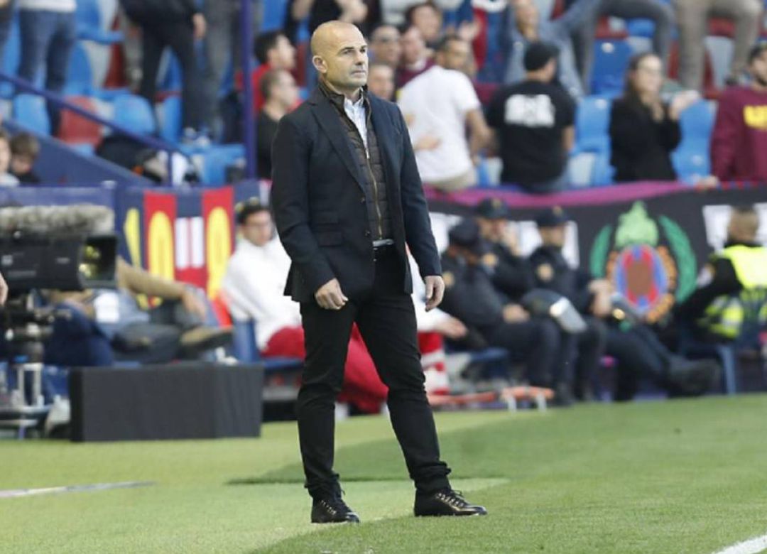 Paco López en el Ciutat de València Paco López en el Ciutat de València
