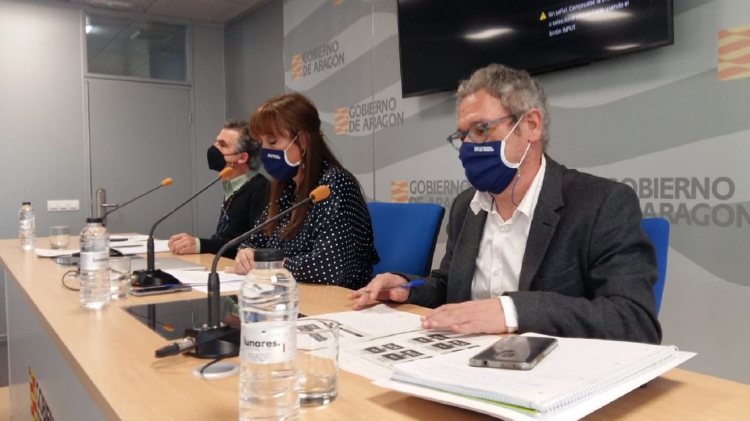Rueda de prensa del Gobierno de Aragón en la que se ha informado de la situación sanitaria en la comunidad autónoma Rueda de prensa del Gobierno de Aragón en la que se ha informado de la situación sanitaria en la comunidad autónoma
