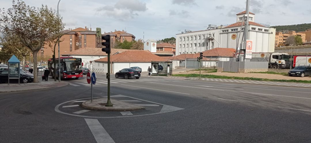 La glorieta se quiere ubicar en el cruce con la Plaza de Segundo Pastor La glorieta se quiere ubicar en el cruce con la Plaza de Segundo Pastor