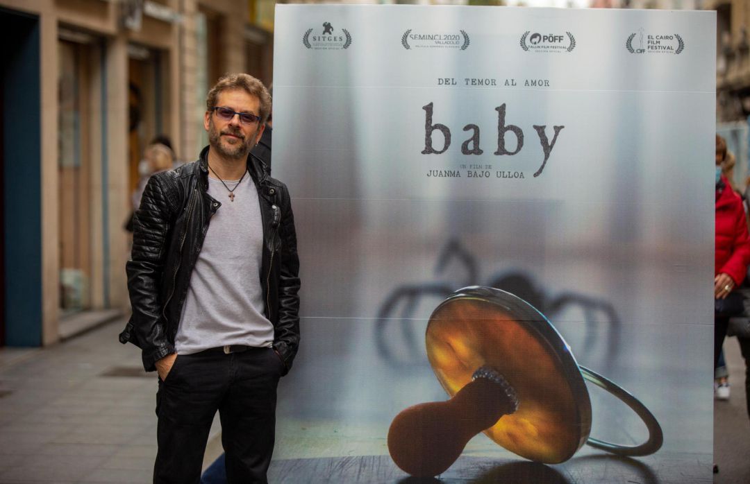 El director Juanma Bajo Ulloa presenta en Vitoria su última película, "Baby" El director Juanma Bajo Ulloa presenta en Vitoria su última película, "Baby"