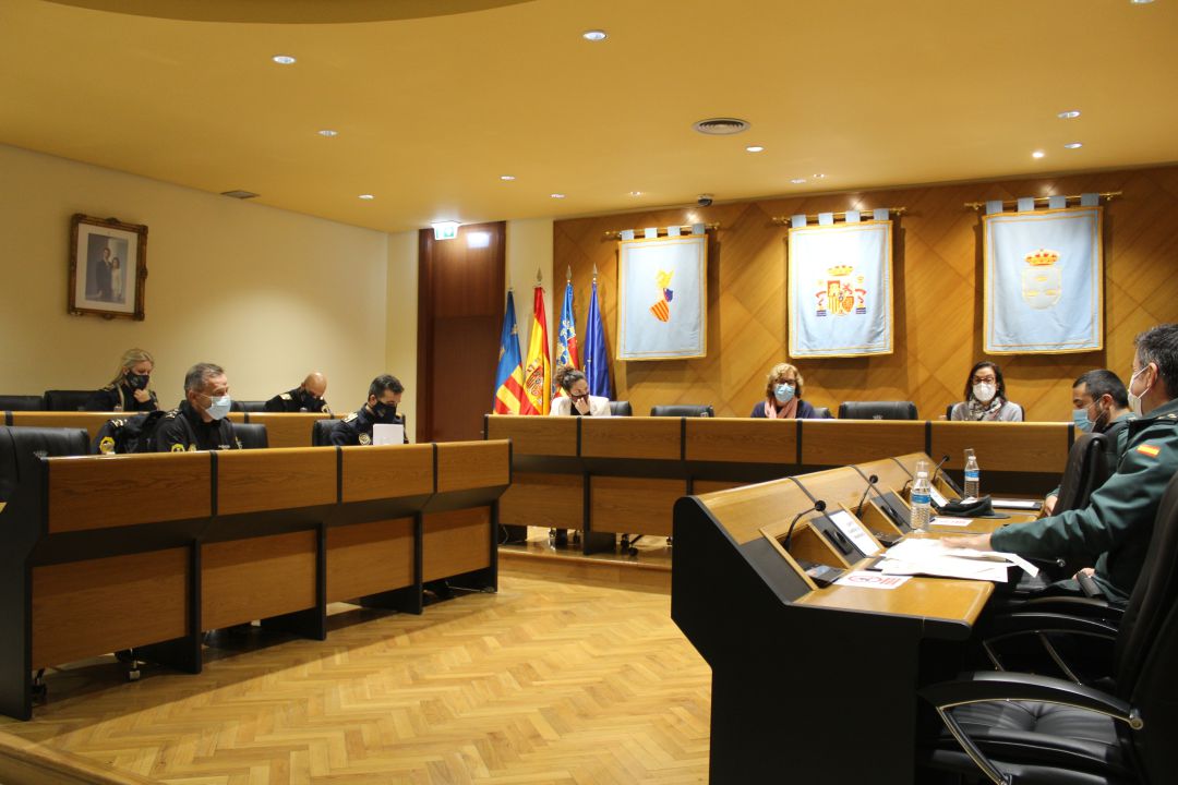 La Junta de Seguridad de Borriana repasa las actuaciones en materia de seguridad de este año La Junta de Seguridad de Borriana repasa las actuaciones en materia de seguridad de este año