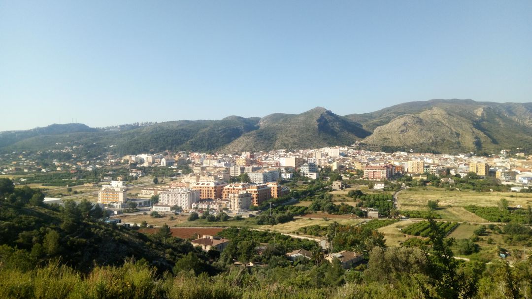 Vista de Pedreguer. Vista de Pedreguer.