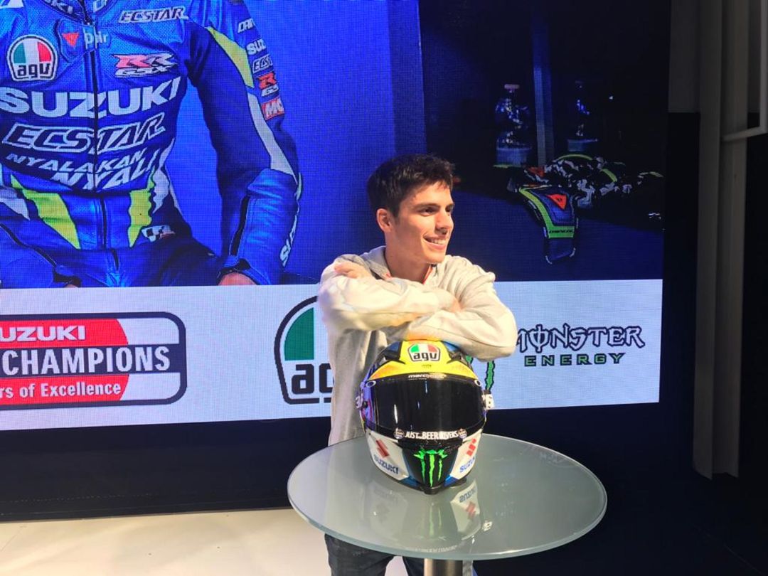 El campeón del mundo de Moto GP, Joan Mir. El campeón del mundo de Moto GP, Joan Mir.