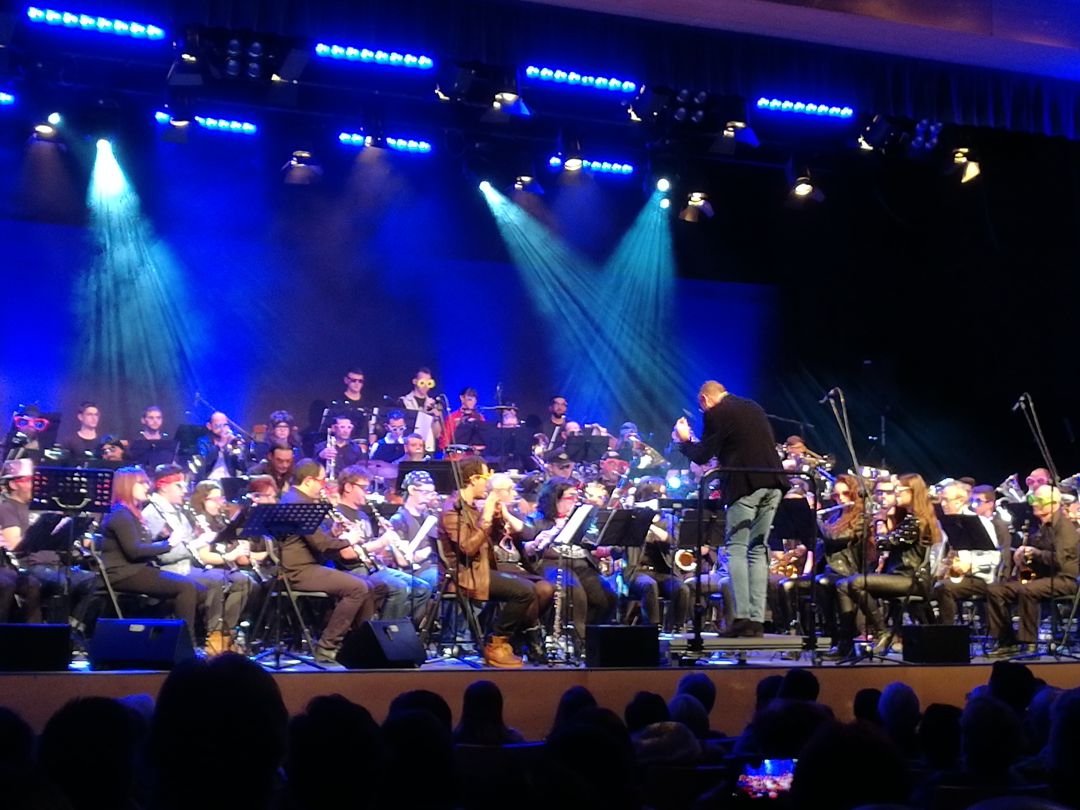Imagen del último concierto de navidad de la banda municipal Imagen del último concierto de navidad de la banda municipal