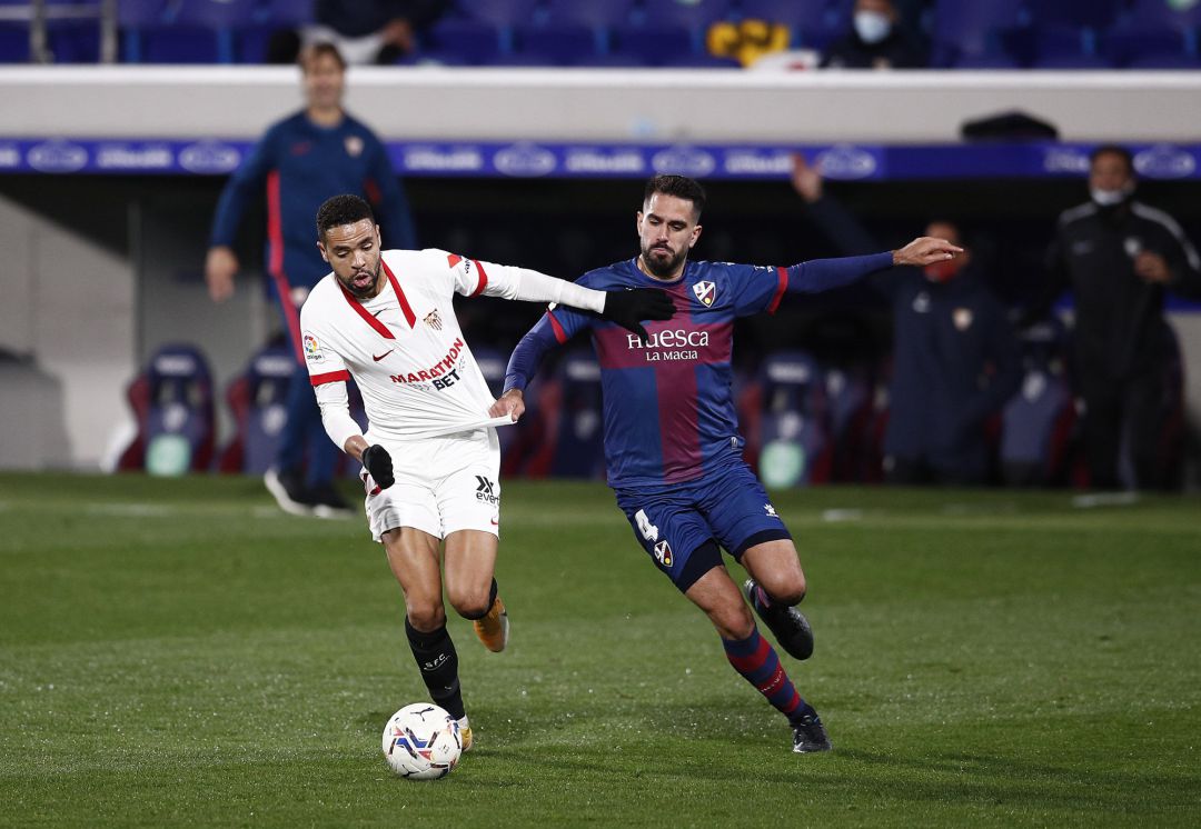 Youssef En-Nesyri consiguió su cuarto gol en la Liga. Youssef En-Nesyri consiguió su cuarto gol en la Liga.