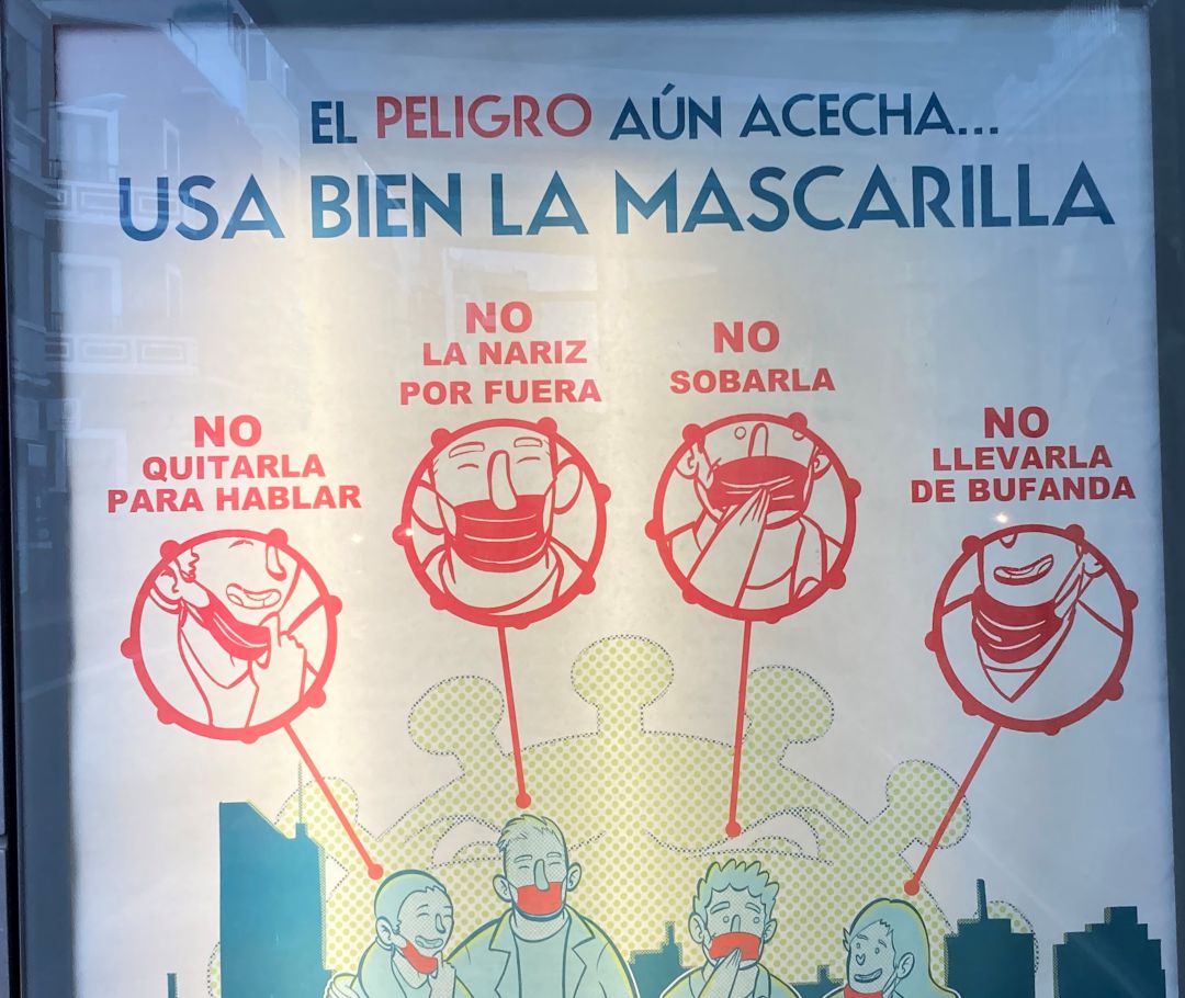Cartel de concienciación Cartel de concienciación