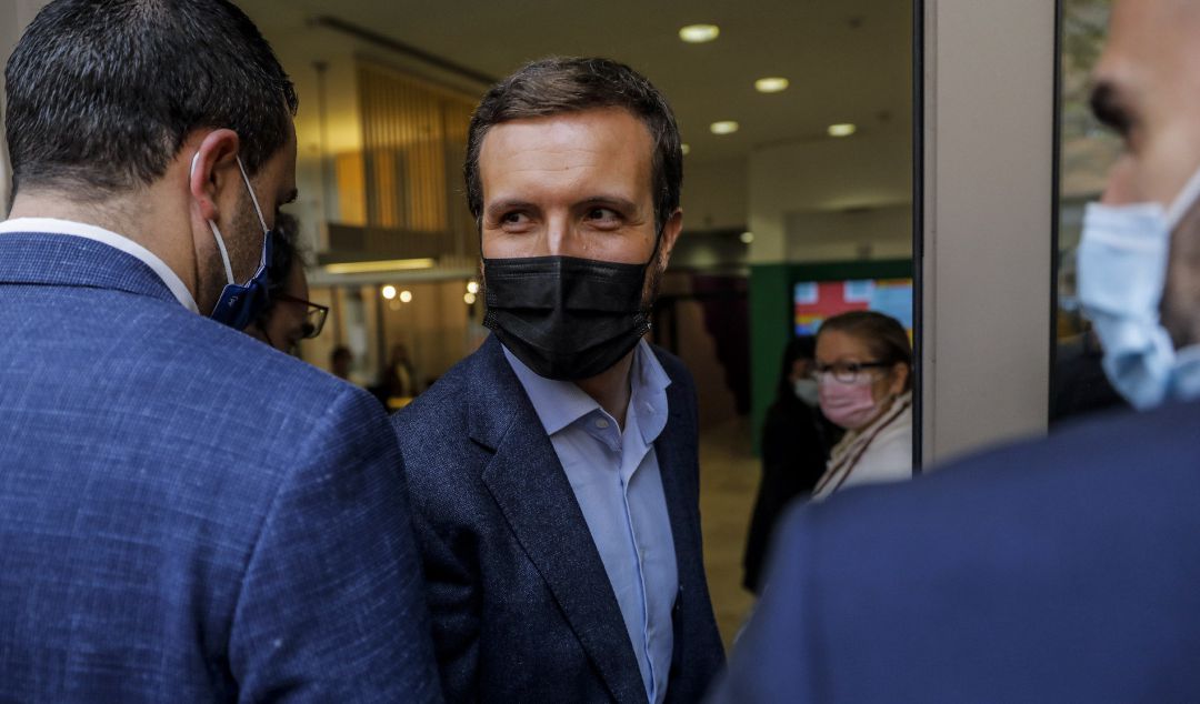 El presidente del PP, Pablo Casado. El presidente del PP, Pablo Casado.