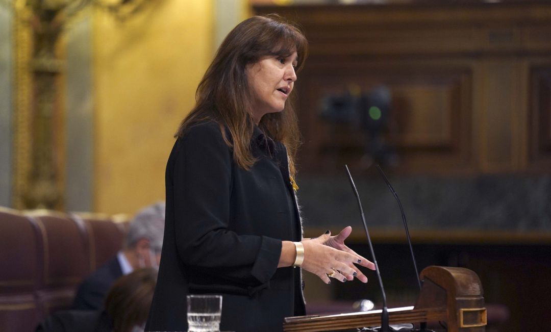 La portavoz de JxCat en el Congreso, Laura Borrás. La portavoz de JxCat en el Congreso, Laura Borrás.