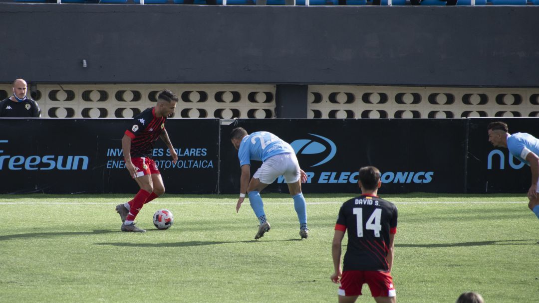 Borja intenta superar a Kike López Borja intenta superar a Kike López