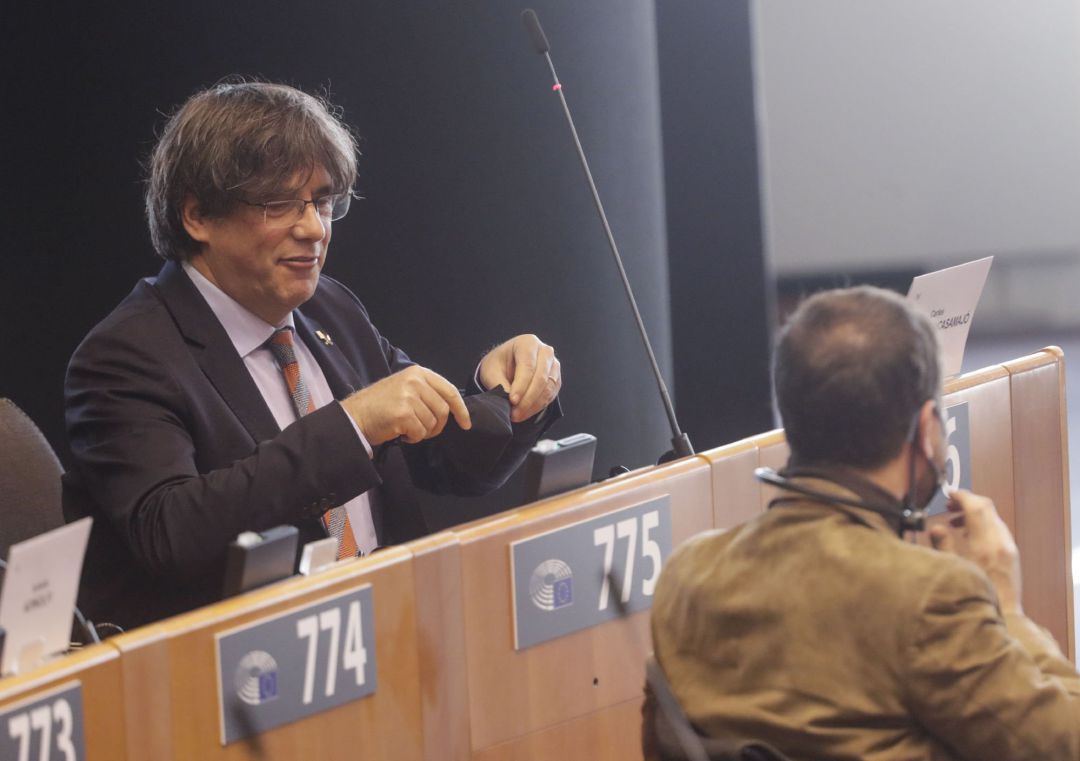 El expresidente de la Generalitat, Carles Puigdemont. El expresidente de la Generalitat, Carles Puigdemont.
