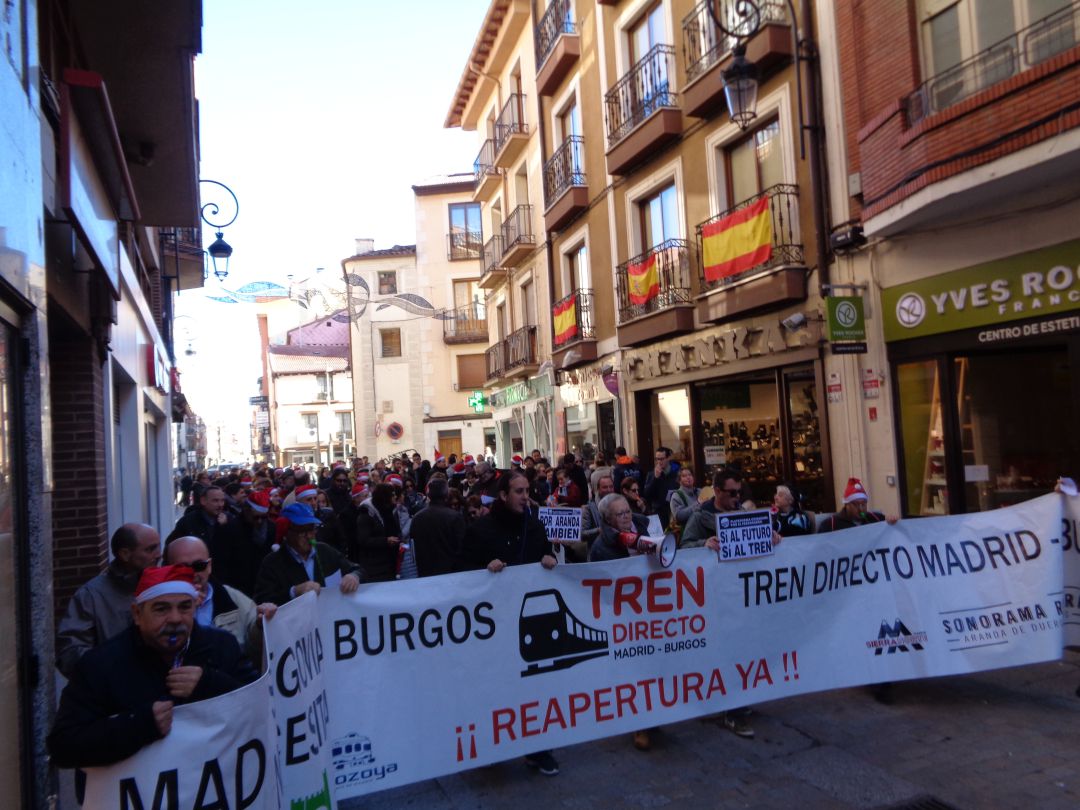 Imagen de archivo de una de las manifestaciones de la plataforma Imagen de archivo de una de las manifestaciones de la plataforma