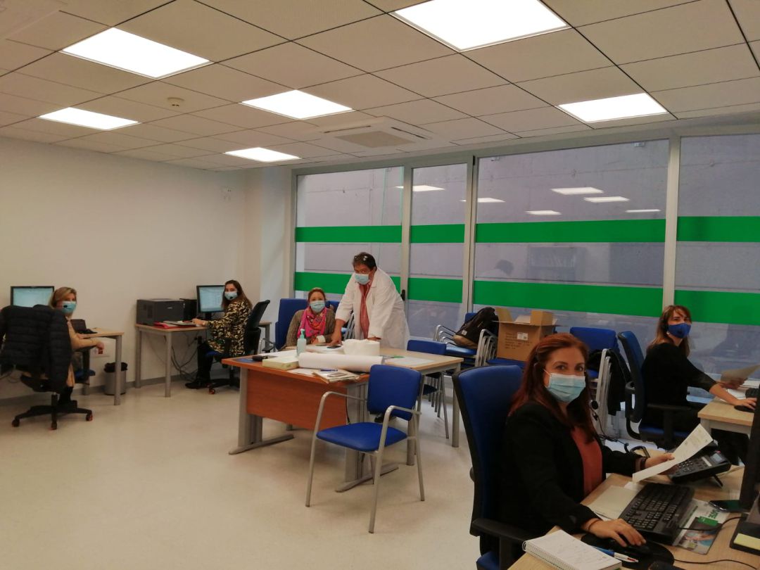 Servicio en centro de Salud Huerta de la Reina. Servicio en centro de Salud Huerta de la Reina.