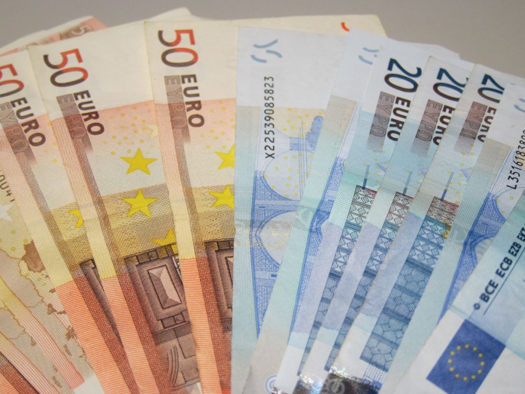 Billetes de euro, dinero. Billetes de euro, dinero.