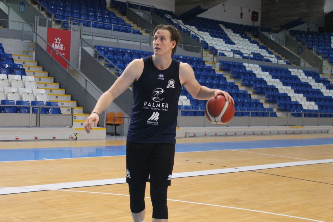 Gehrke se entrena ya en Son Moix. Gehrke se entrena ya en Son Moix.