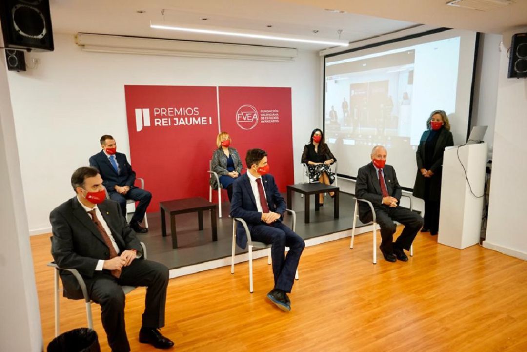 Rueda de prensa de los premiados con los Rey Jaime I 2020 Rueda de prensa de los premiados con los Rey Jaime I 2020