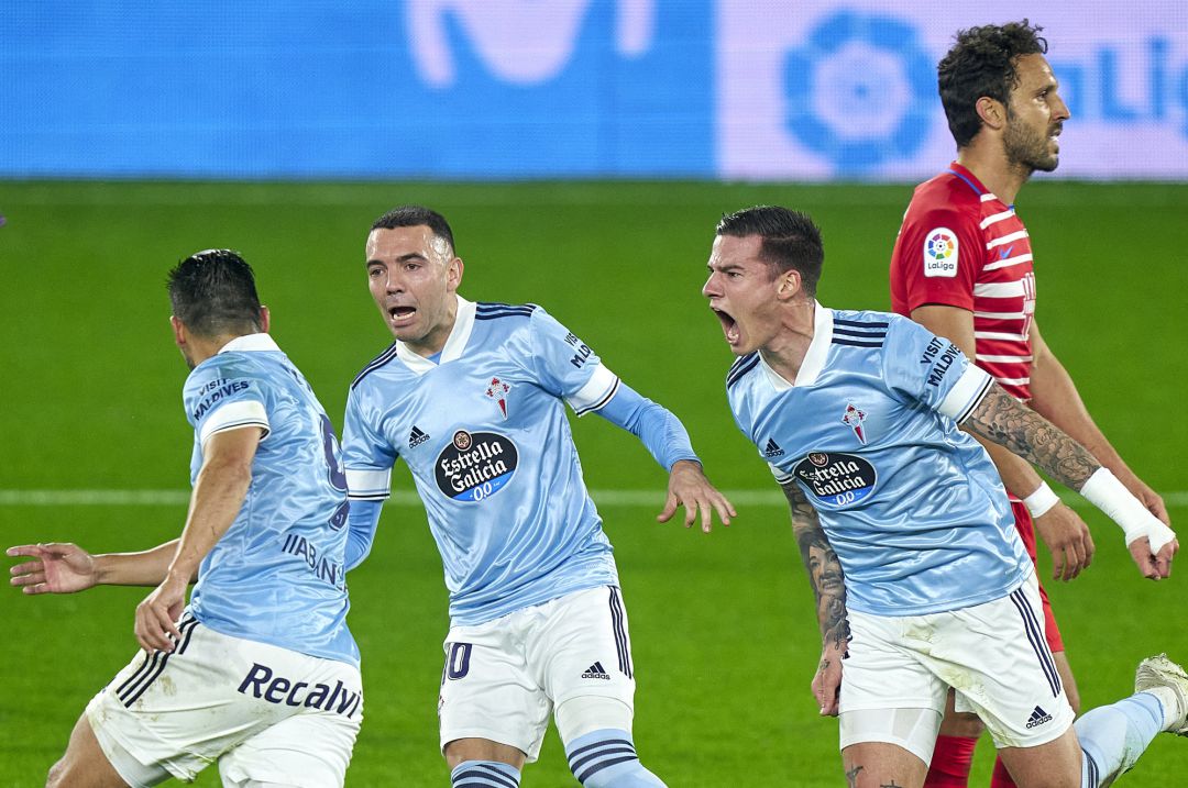 Nolito celebra el gol Nolito celebra el gol