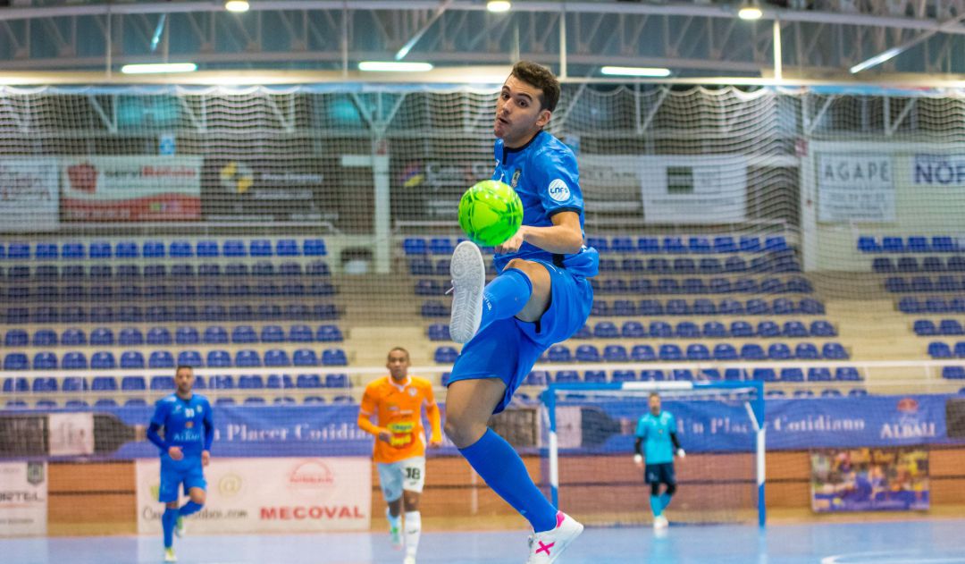 Imagen de Juanan, durante el pasado choque frente al Aspil-Jumpers Ribera Navarra Imagen de Juanan, durante el pasado choque frente al Aspil-Jumpers Ribera Navarra