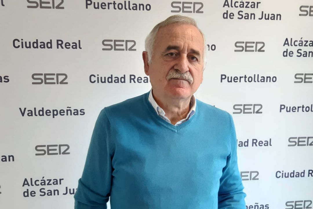 Domingo Díaz de Mera, en los estudios de SER Ciudad Real Domingo Díaz de Mera, en los estudios de SER Ciudad Real