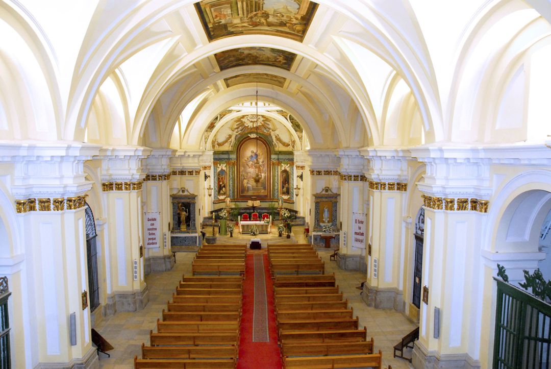 Imagen del interior de la Iglesia de N.S. de La Asunción de Valdemoro Imagen del interior de la Iglesia de N.S. de La Asunción de Valdemoro