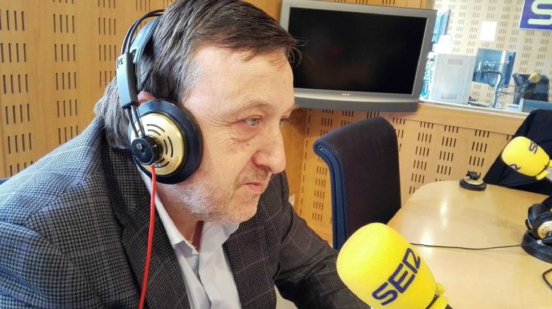 José Antonio Suso, durante una entrevista en la CADENA SER en 2019 José Antonio Suso, durante una entrevista en la CADENA SER en 2019