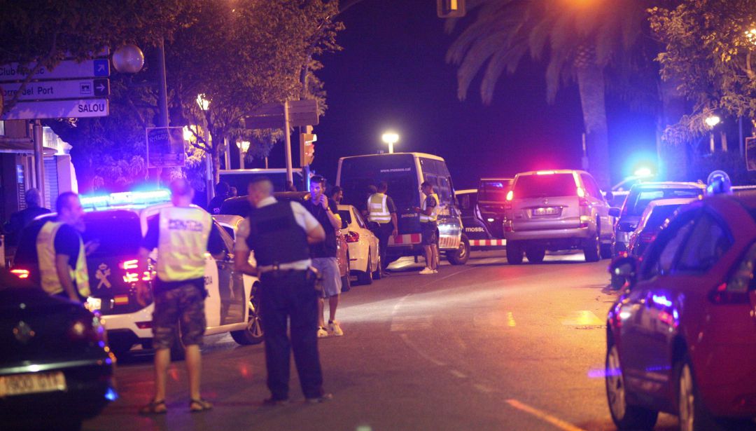 Imagen del atropello masivo en Cambrils en 2017 Imagen del atropello masivo en Cambrils en 2017