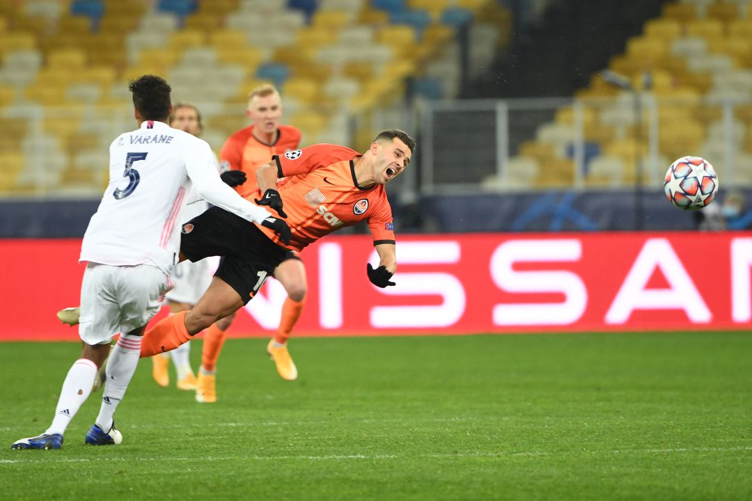 Varane, durante el Shakhtar Donetsk - Real Madrid Varane, durante el Shakhtar Donetsk - Real Madrid