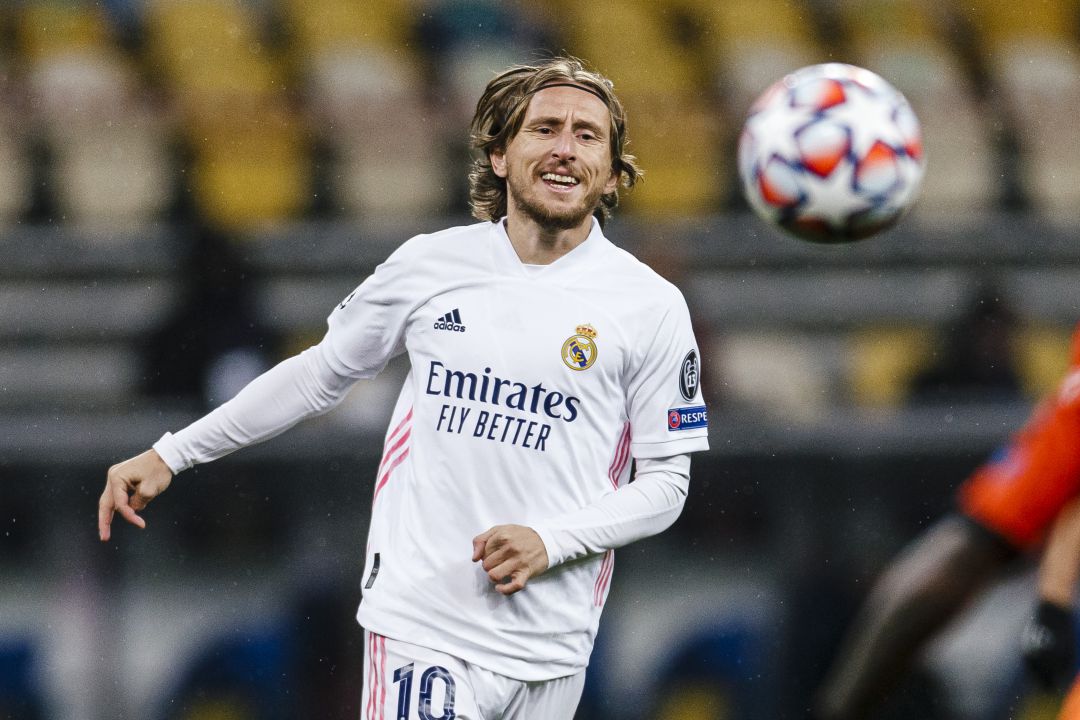 Modric, en el Shakhtar Donetsk - Real Madrid Modric, en el Shakhtar Donetsk - Real Madrid