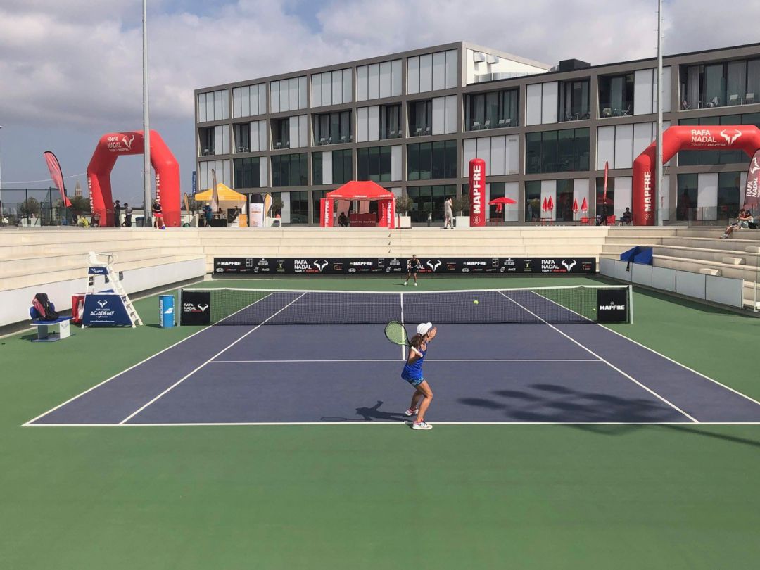 Pistas de la Rafa Nadal Academy en Manacor. Pistas de la Rafa Nadal Academy en Manacor.