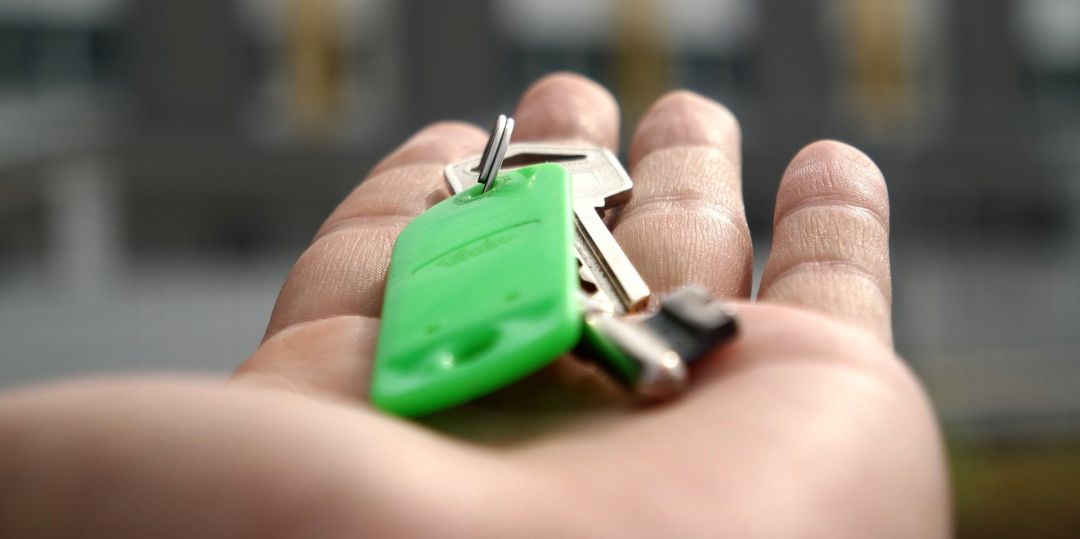 Imagen de archivo de unas llaves de una vivienda Imagen de archivo de unas llaves de una vivienda