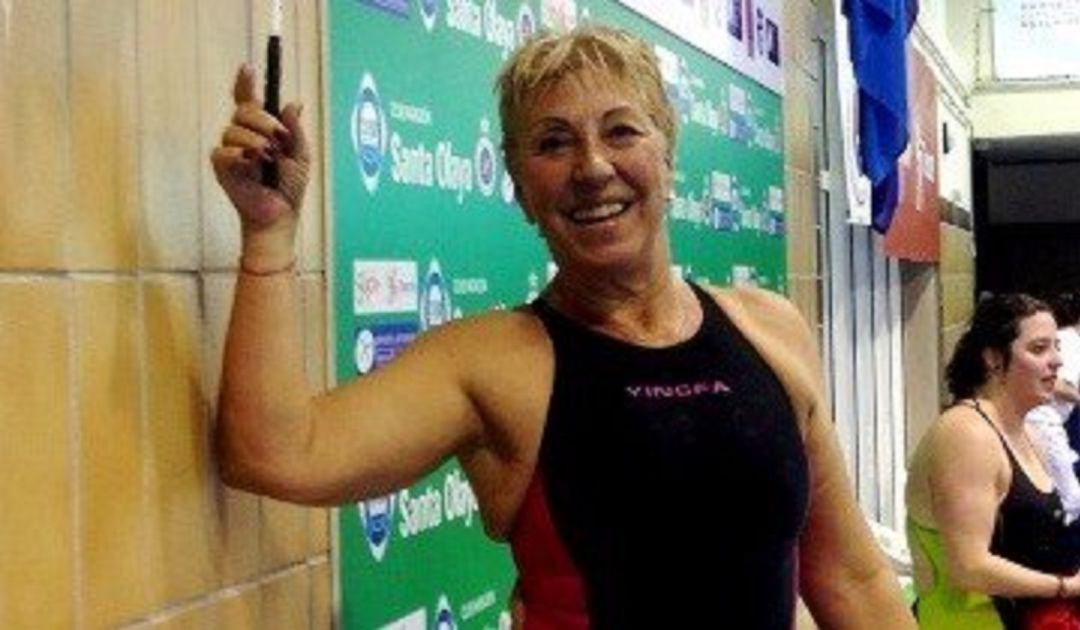 La nadadora Rosa Segarra. La nadadora Rosa Segarra.