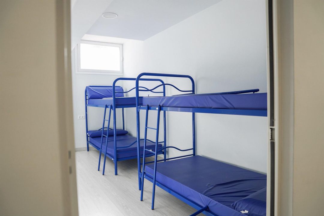 Equipamiento municipal donde se alojarán los migrantes procedentes de Canarias Equipamiento municipal donde se alojarán los migrantes procedentes de Canarias