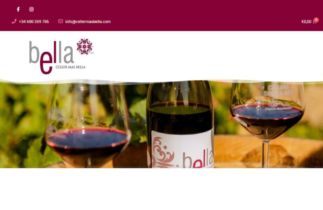 Imatge de portada de Cellermasbella.com Imatge de portada de Cellermasbella.com