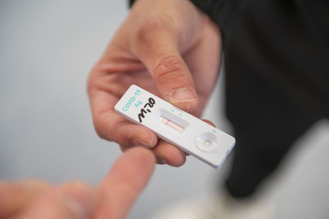"Hay que mantener las medidas y no confiar al 100% en los test comprados online" "Hay que mantener las medidas y no confiar al 100% en los test comprados online"